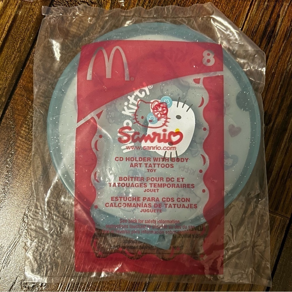 NWT 2002 Vintage Sanrio Hello Kitty McDonald’s Toy Lot of 3‎ Happy Meal 1,2,8 - Picture 4 of 6